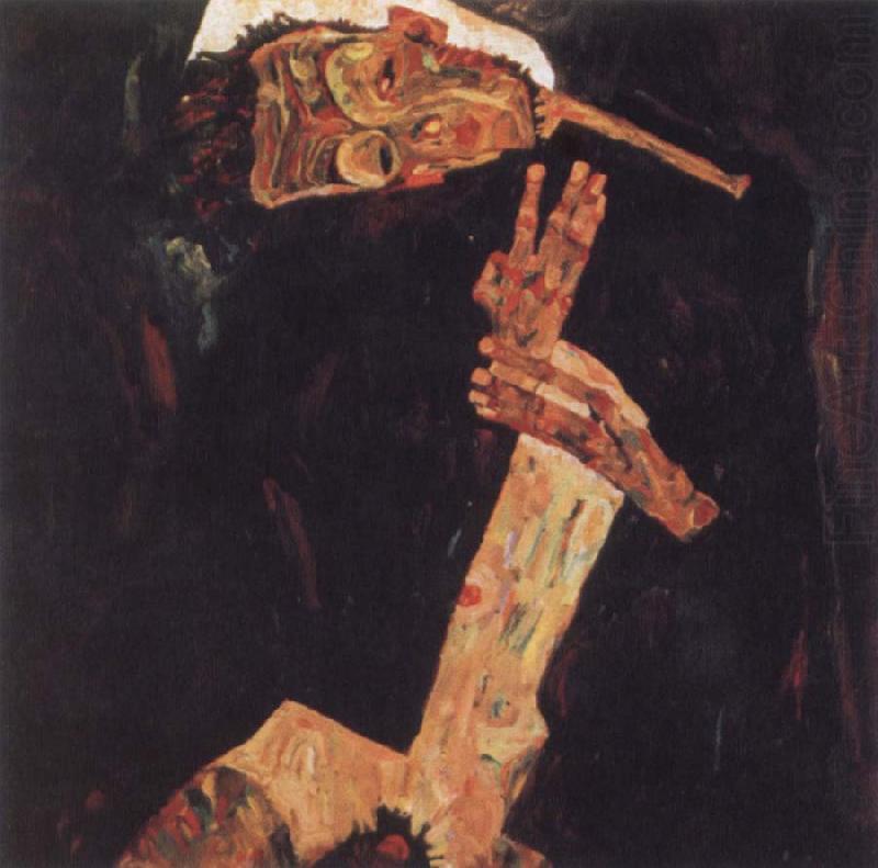 Egon Schiele The Poet china oil painting image